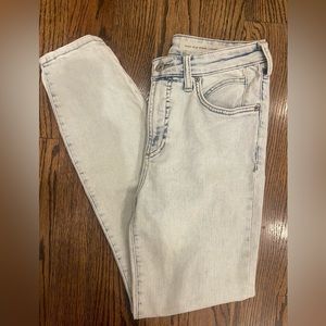 Pilcro Letterpress Anthropologie high rise jeans 29